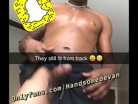 Straight guy showing how big his dick is onlyfans.com/Handsomedevan