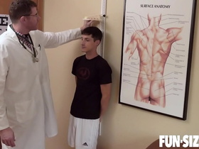 FunSizeBoys - Hung doctor fucks tiny patient bareback during physical