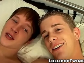 Restrained twink POV anal fucked by huge erect cock