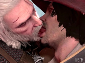 FULL: Gay Game Characters Kiss with Tongue [Obbi-mation]
