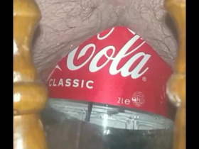 2 Litre Coke Bottle fucking my ass.