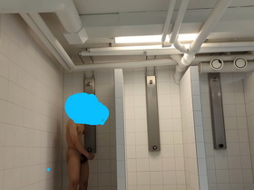 Caught masturbating in the showers